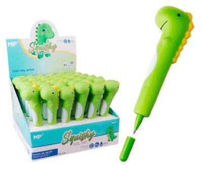 Długopis żelowy Dino niebieski (36szt). Wydawca: Squishy. SmakLiter.pl Opakowanie Długopis żelowy Dino niebieski (36szt)
