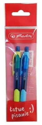 Opakowanie Długopis żelowy Jelly niebieski 2szt HERLITZ