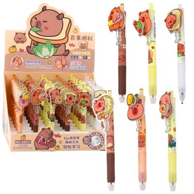 Opakowanie Długopis żelowy kapibara z ozdobą (36szt)