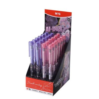 Opakowanie Długopis żelowy Manga Pink Fantasy nieb (24szt)