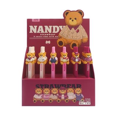 Opakowanie Długopis żelowy Nandy Strawbear (36szt)