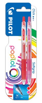 Długopis żelowy poplol 2 kolory czerwony, różowy Pilot. Wydawca: Pilot. SmakLiter.pl Opakowanie Długopis żelowy poplol 2 kolory czerwony, różowy Pilot
