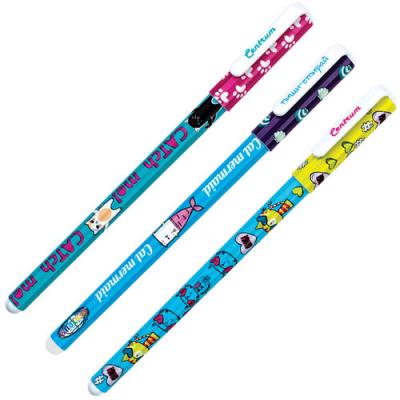 Opakowanie Długopis Zmazywalny Cats Niebieski 2.0 Mm 89674 Centrum (48)