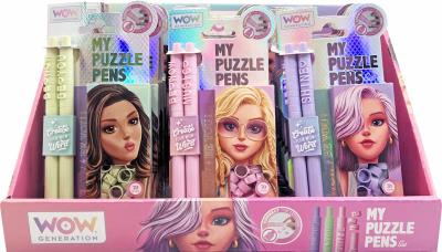 Długopisy dla przyjaciółek WOW00076 1szt.mix. Wydawca: Kids Euroswan. SmakLiter.pl Opakowanie Długopisy dla przyjaciółek WOW00076 1szt.mix