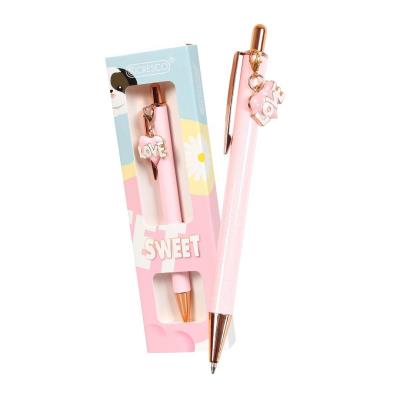 Opakowanie Długopisy Sweet z zawieszką Love
