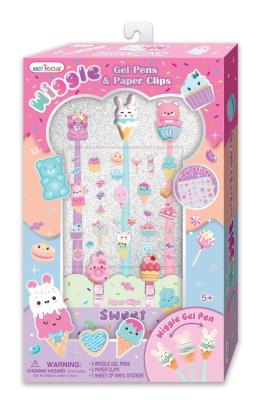 Opakowanie Długopisy żelowe giętkie słodycze