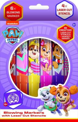 Opakowanie Dmuchane markery Psi Patrol 6 kolorów
