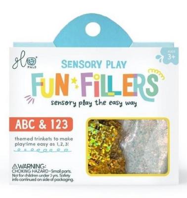 Opakowanie Dodatki do słoików sensorycznych Cyfry i Litery