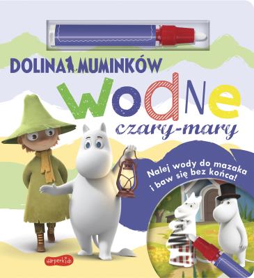 Dolina Muminków. Wodne czary-mary. Autor: Marta Stochmiałek. SmakLiter.pl Okładka książki Dolina Muminków. Wodne czary-mary