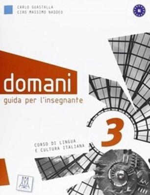 Okładka książki Domani 3 przewodnik metodyczny