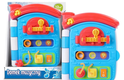 Domek muzyczny E-edu. Wydawca: Artyk. SmakLiter.pl Opakowanie Domek muzyczny E-edu