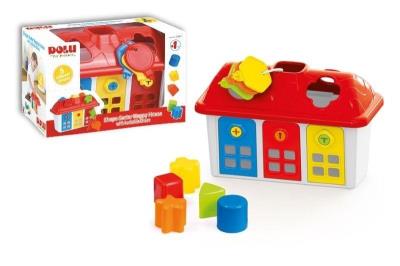 Domek Sorter z kluczami. Wydawca: Dolu. SmakLiter.pl Opakowanie Domek Sorter z kluczami