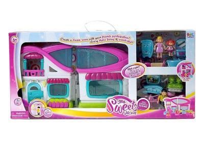 Opakowanie Domek z figurkami i meblami światło dźwięk