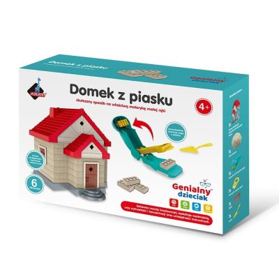 Domek z piasku. Wydawca: Askato. SmakLiter.pl Opakowanie Domek z piasku