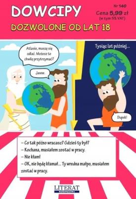 Okładka książki Dowcipy dozwolone od lat 18