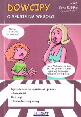 Okładka książki Dowcipy o seksie na wesoło