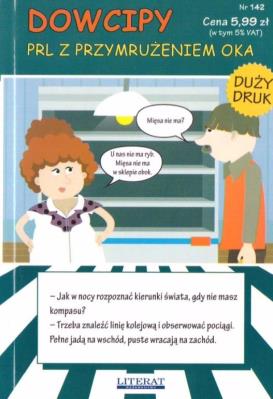 Okładka książki Dowcipy PRL z przymrużeniem oka