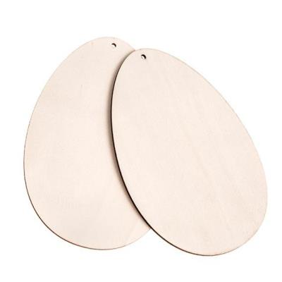 Drewniane jajka 15cm 2szt. Wydawca: Dalprint. SmakLiter.pl Opakowanie Drewniane jajka 15cm 2szt