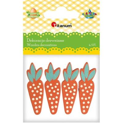 Opakowanie Drewniane marchewki 14x45mm 4szt