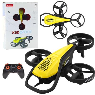 Opakowanie Dron RC mini Syma X36 czteroosiowy żółty