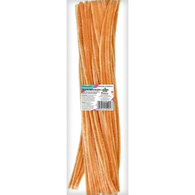 Opakowanie Druciki dekoracyjne 0,6x30cm brzoskwiniowe 50szt