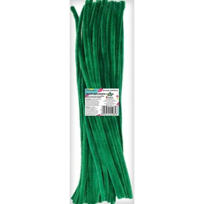 Opakowanie Druciki dekoracyjne 0,6x30cm ciemnozielone 50szt