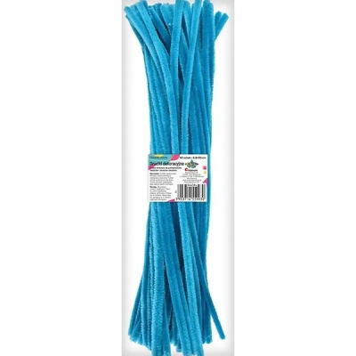 Opakowanie Druciki dekoracyjne 0,6x30cm turkusowe 50szt