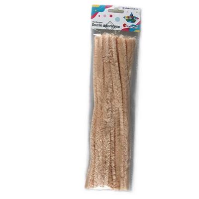 Opakowanie Druciki dekoracyjne 1,5x30cm 12szt beżowe
