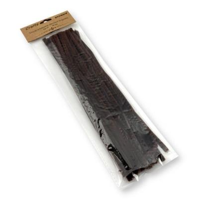 Opakowanie Druciki kreatywne 300x6mm brązowe 30szt