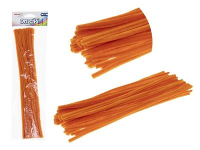 Druciki kreatywne pomarańczowy. Wydawca: Brewis. SmakLiter.pl Opakowanie Druciki kreatywne pomarańczowy