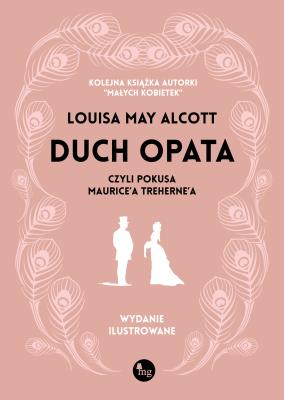 Okładka książki Duch opata, czyli pokusa Maurice'a Treherne'a. Wydanie ilustrowane