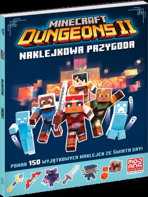 Okładka książki Dunegons II. Naklejkowa przygoda. Minecraft