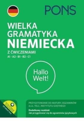 Okładka książki Duża gramatyka niemiecka z ćwiczeniami A1-C1 w.4