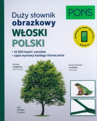 Okładka książki Duży słownik obrazkowy Włoski PONS