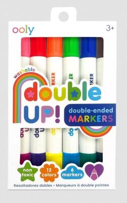 Opakowanie Dwustronne Flamastry Double Up 6 kolorów