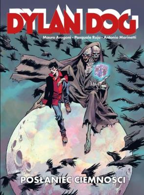 Dylan Dog Posłaniec ciemności. Autor: Aragoni Mauro, Ruju Pasquale. SmakLiter.pl Okładka książki Dylan Dog Posłaniec ciemności