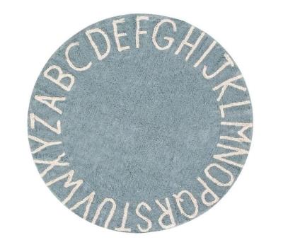 Opakowanie Dywan bawełniany okrądły ABC Vintage blue 150cm