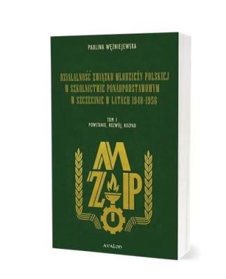 Okładka książki Działalność Związku Młodzieży Polskiej...