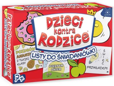 Dzieci kontra Rodzice. Listy do Śniadaniówki. Wydawca: Kangur. SmakLiter.pl Opakowanie Dzieci kontra Rodzice. Listy do Śniadaniówki