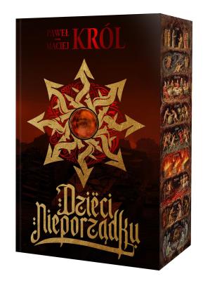 Okładka książki Dzieci nieporządku (ilustrowane brzegi)