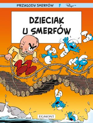Okładka książki Dzieciak u Smerfów. Smerfy