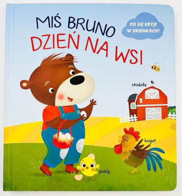 Okładka książki Dzień na wsi. Miś Bruno