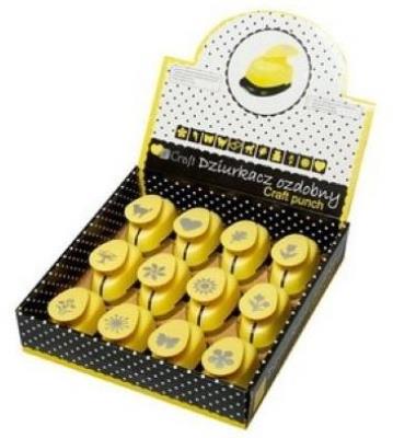 Opakowanie Dziurkacz ozdobny 2,5 cm display box całoroczny