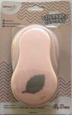 Dziurkacz ozdobny Liść 3.8cm. Wydawca: Brewis. SmakLiter.pl Opakowanie Dziurkacz ozdobny Liść 3.8cm