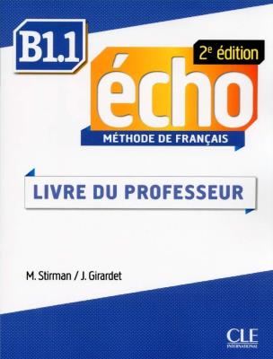 Okładka książki Echo Niveau B1.1 Livre du professeur