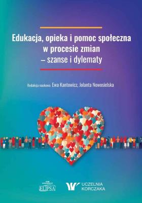 Okładka książki Edukacja, opieka i pomoc społeczna..