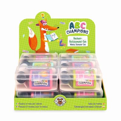 Opakowanie Edukacyjna pieczątka rolkowa do nauki liczenia 1szt.mix