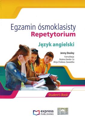 Okładka książki Egz. ósmoklasisty Repetytorium j.ang.SB + DigiBook