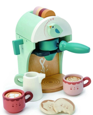 Opakowanie Ekspres do kawy drewniany na kapsułki