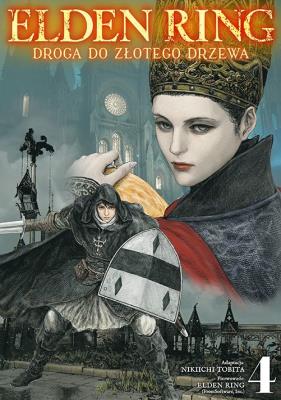 Elden Ring. Droga do Złotego Drzewa. Tom 4. Autor: Nikiichi Tobita. SmakLiter.pl Okładka książki Elden Ring. Droga do Złotego Drzewa. Tom 4